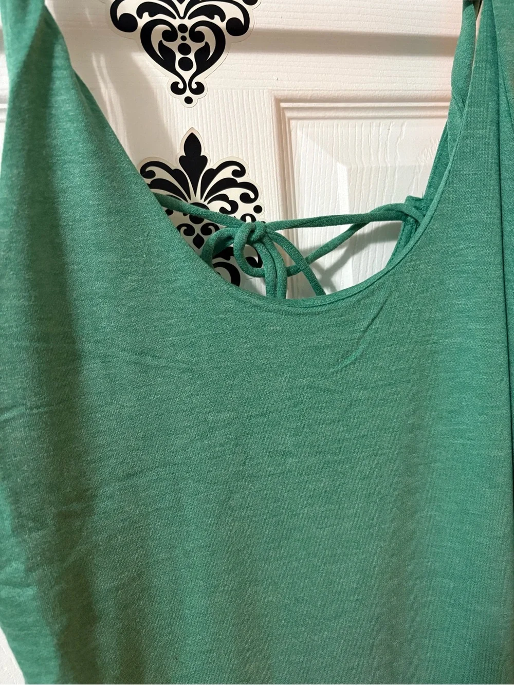 Zenana Outfitters Kelly Green Strappy Knit Maxi Dress NEW - Picture 5 of 10